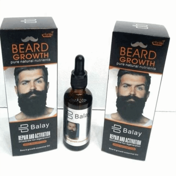 Get Balay Original Beard Growth Essential Oil for Men – Pure Natural Nutrients – Accelerates Hair Regeneration – Deep Absorption – Buy Now – Best Selling Product for Beard Repair & Activation - Image 7