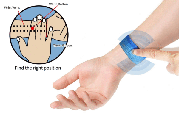South Moon Sugar Control Wristband | Promote Relaxation | Acupressure Sugar Control Wrist Strap | Lightweight Body Care Wrist Strap | Sugar Levels Regulater Wristband - Image 11