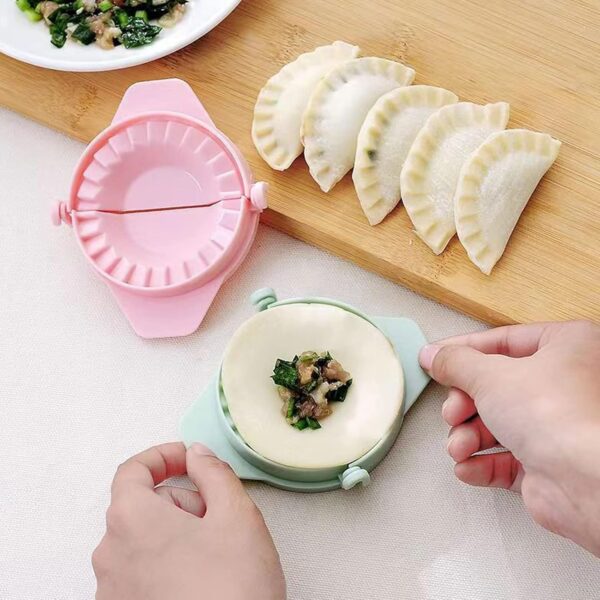 Samosa Maker & Dumpling Shaper – Dough Press Mold for Samosas, Dumplings, Gujiyas, and Stuffed Pastries | Easy-to-Use Kitchen Tool | Random Color - Image 3