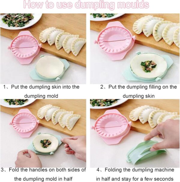 Samosa Maker & Dumpling Shaper – Dough Press Mold for Samosas, Dumplings, Gujiyas, and Stuffed Pastries | Easy-to-Use Kitchen Tool | Random Color - Image 7