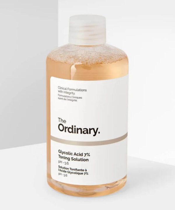 The Ordinary Glycolic Acid 7% Toning Solution – Exfoliating Face Toner for Radiant Skin, Removes Dead Skin Cells, Brightens & Smoothens, 240ml - Image 5