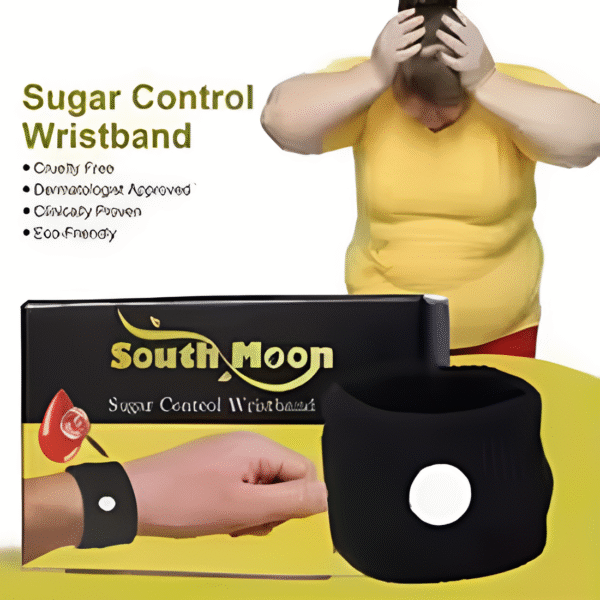 South Moon Sugar Control Wristband | Promote Relaxation | Acupressure Sugar Control Wrist Strap | Lightweight Body Care Wrist Strap | Sugar Levels Regulater Wristband - Image 7