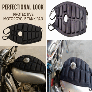 Universal Waterproof Motorcycle Fuel Tank Cushion – Premium Relaxer Tanki Pad & Protective Cover for All Bikes | Anti-Slip, Shock-Absorbing, Weather-Resistant Pad for Comfortable Riding on Any Terrain