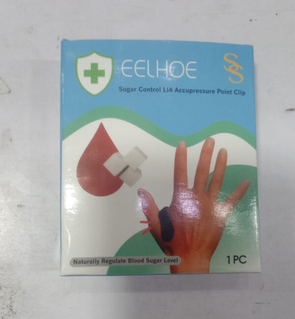 Original - Sugar Control LI4 Acupressure Point Clip Wearable – Supporting Acupressure Relaxation, Stress Alleviation, Tension Relief and Headache Relief Hand Clip Migraine Pressure Point Clip - Image 3